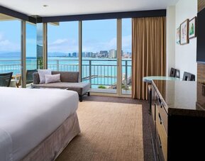 Day room at Kaimana Beach Hotel.