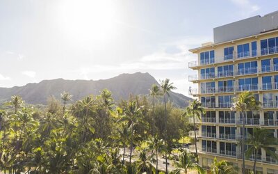 Exterior at Kaimana Beach Hotel.