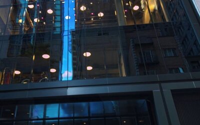 Exterior at Moxy NYC Downtown.