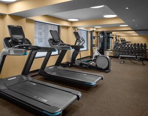 Gym at at ROK Hotel Kingston, Tapestry Collection By Hilton.