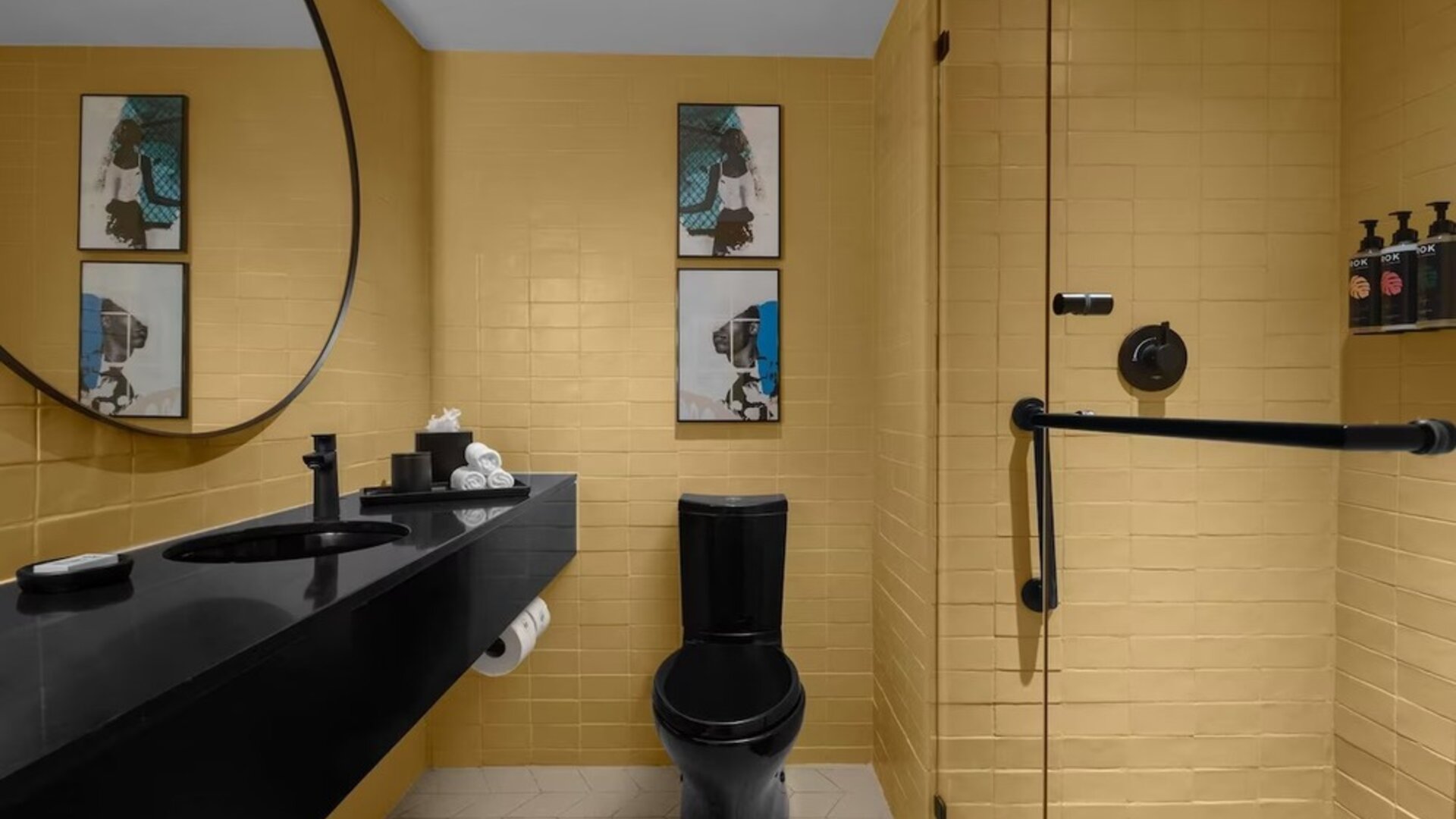 Bathroom at at ROK Hotel Kingston, Tapestry Collection By Hilton.