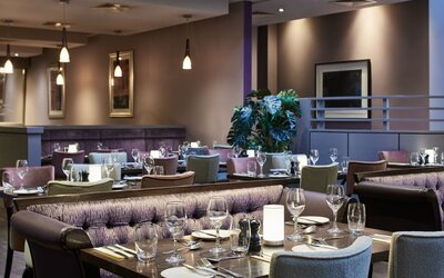 Hotel bar at Leonardo Hotel Dublin Parnell Street.