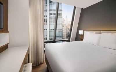 Comfortable day room with work station at Best Western Premier Empire State Hotel.