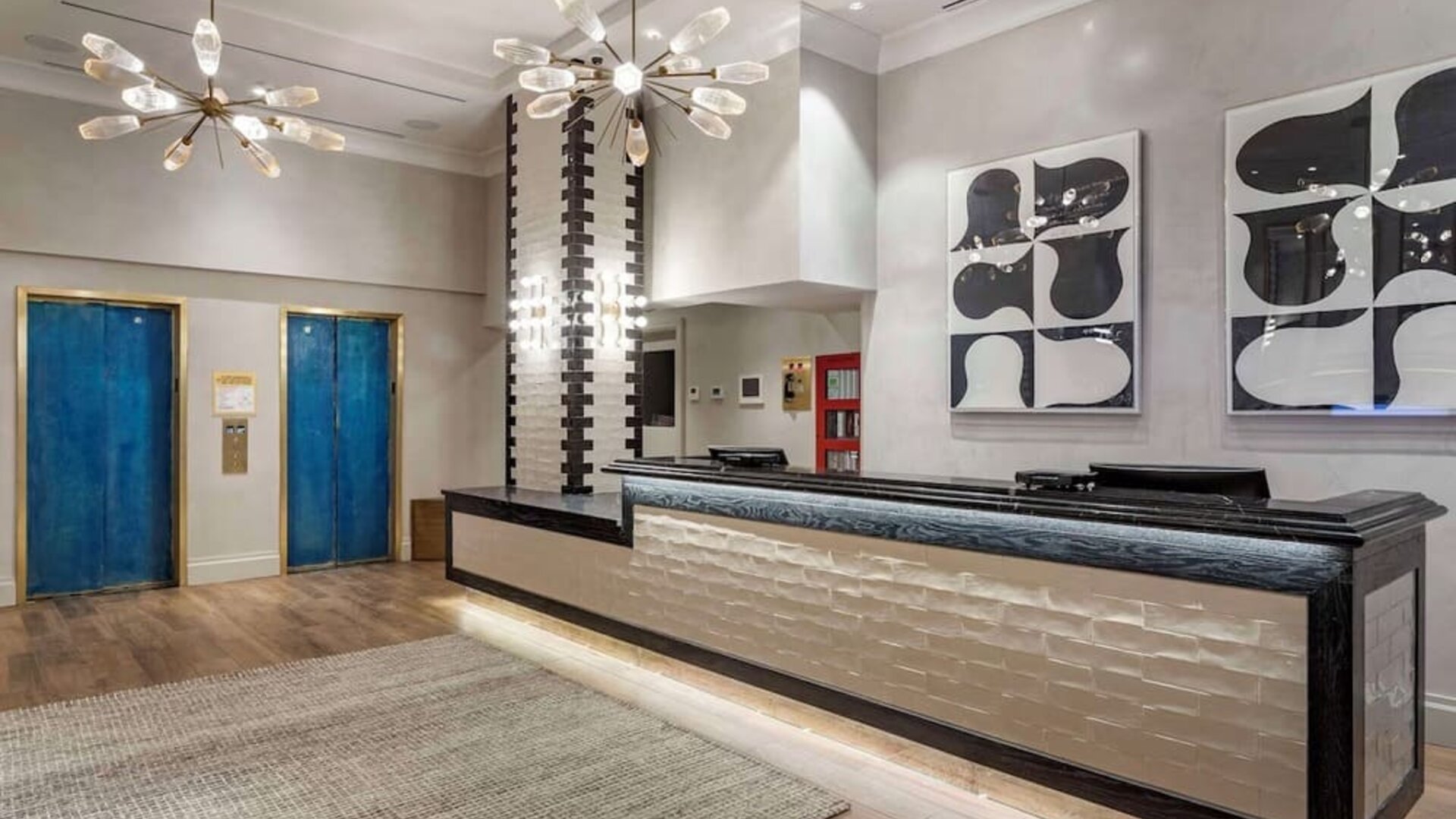 Welcoming reception at The Draper Tapestry Collection By Hilton.