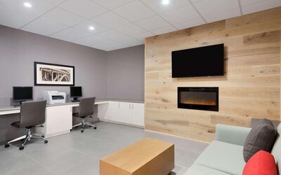 Fully equipped business center at Country Inn & Suites By Radisson, Katy - Houston West.