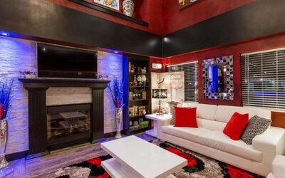 Lobby with comfortable seating at Coratel Inn And Suites By Jasper Wichita North.