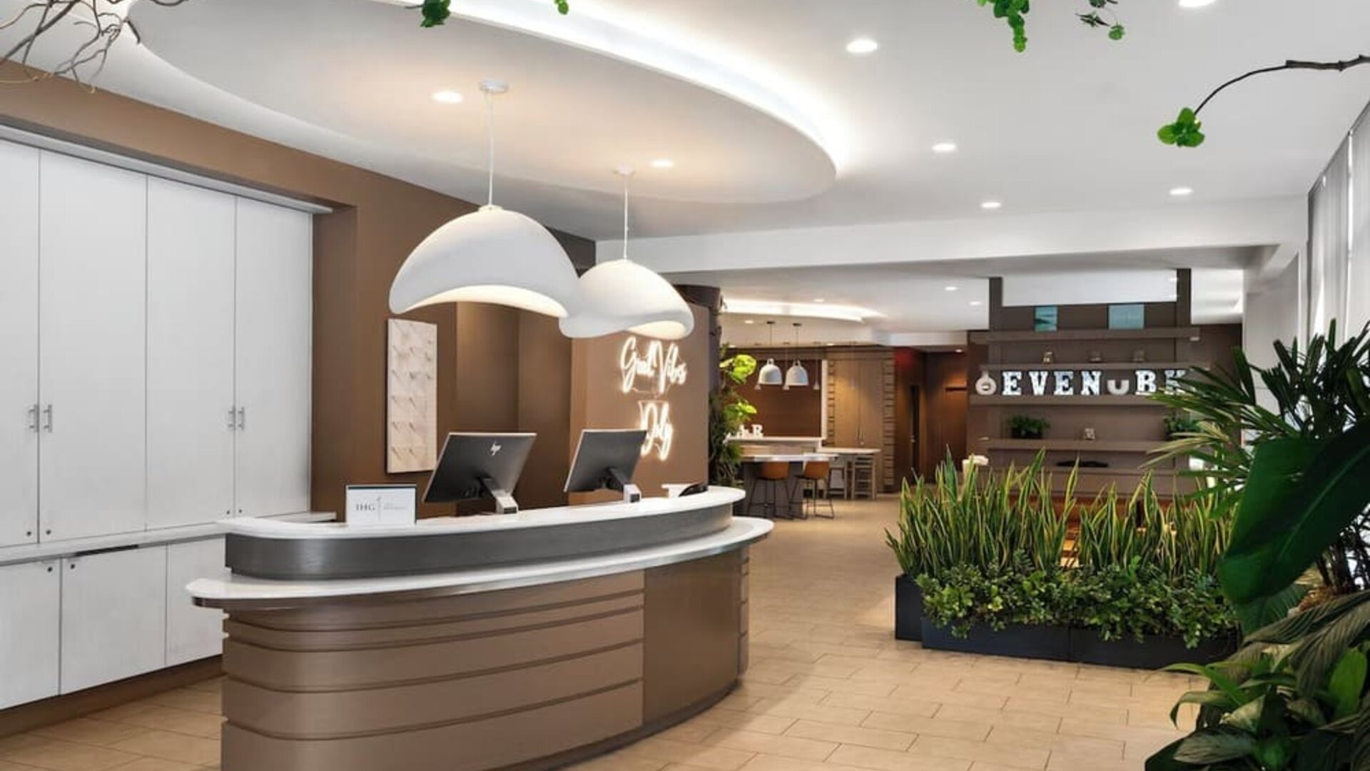 Welcoming reception at EVEN Hotel Brooklyn By IHG.