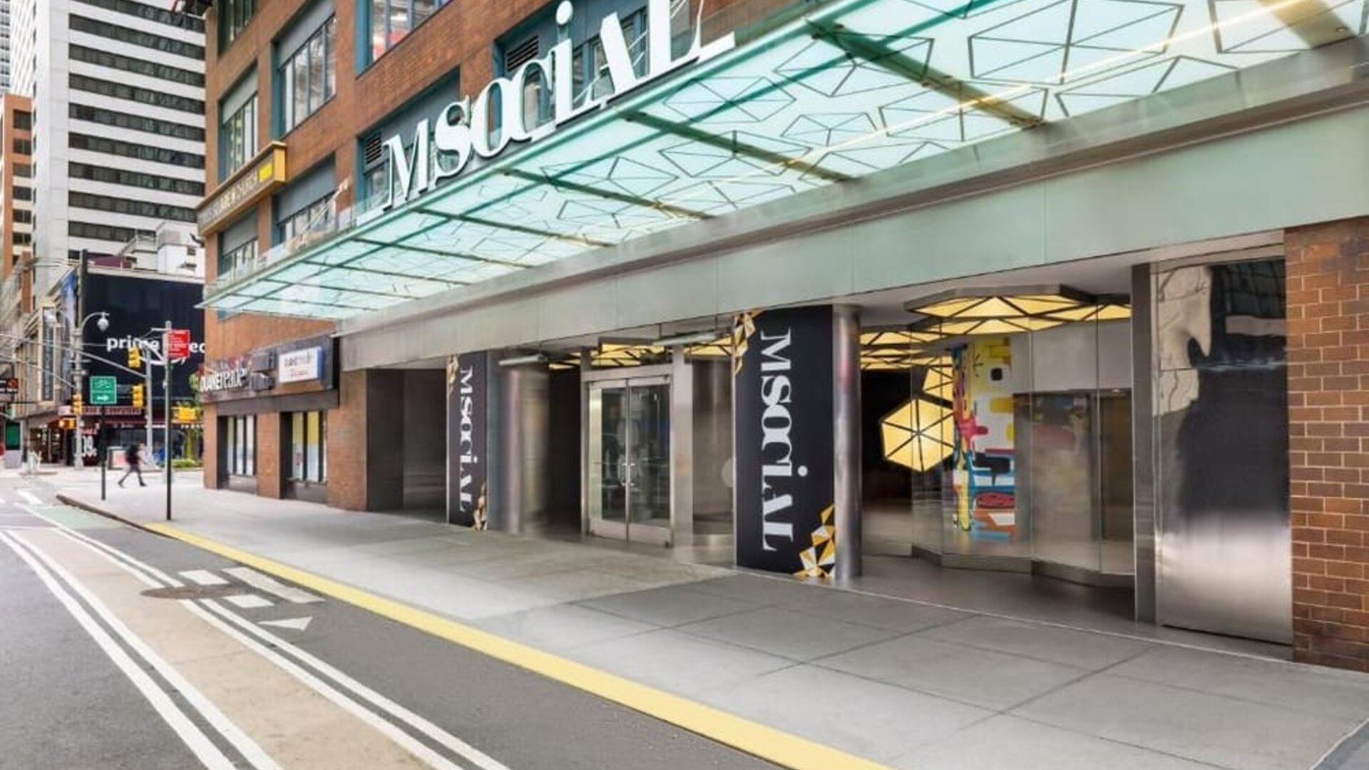 Exterior view of M Social Hotel Times Square.