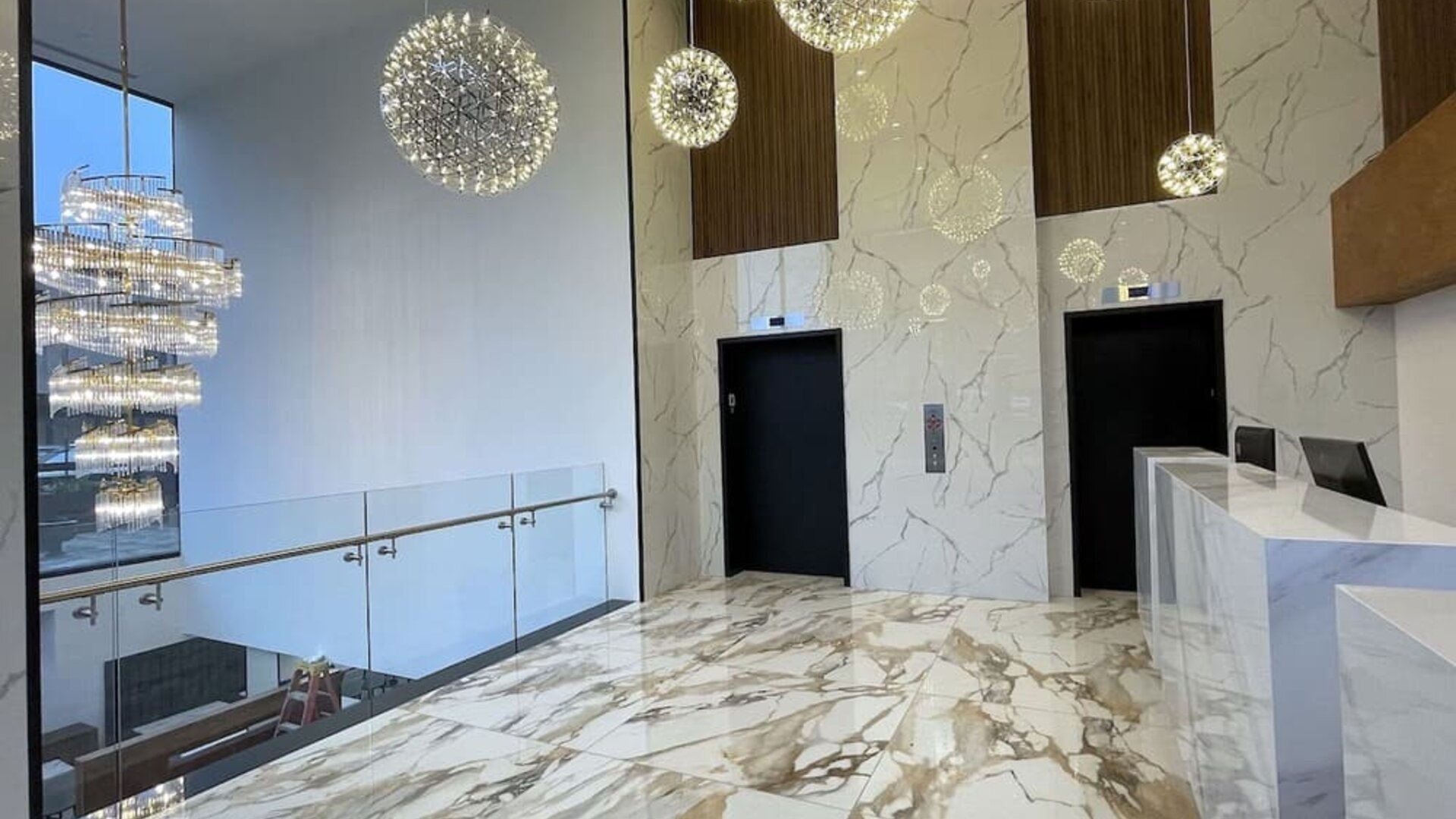 Welcoming reception at Liberty View Brooklyn Hotel.