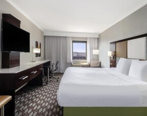 Day use room with work desk at Best Western Premier NYC Gateway.