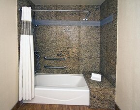 Bathroom with shower at The Stevenson Monterey