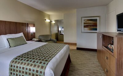 Day use room with couch at The Stevenson Monterey.