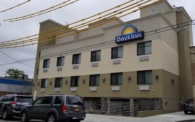 Exterior view of Days Inn By Wyndham Brooklyn Marine Park.