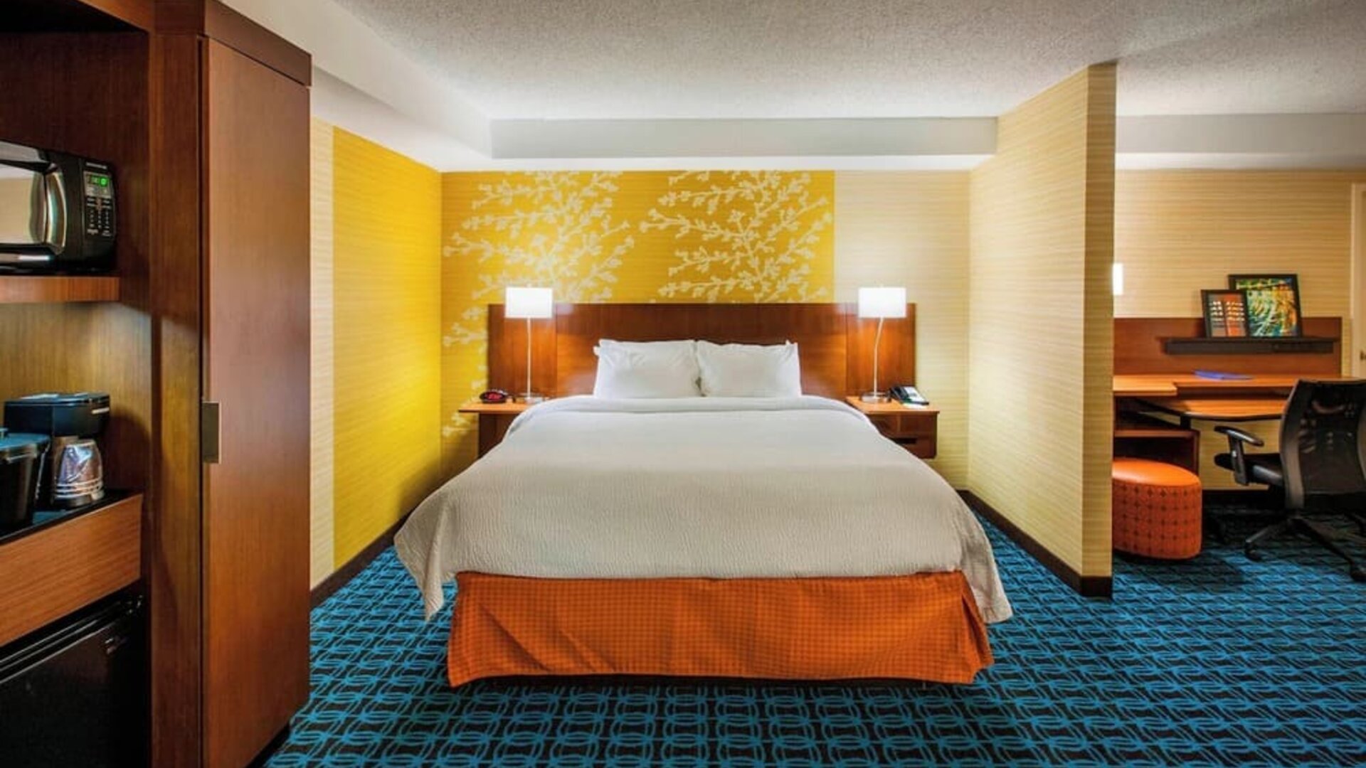 Day use room with workspace at Fairfield Inn East Rutherford Meadowlands.