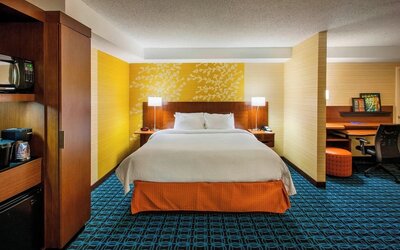 Day use room with workspace at Fairfield Inn East Rutherford Meadowlands.