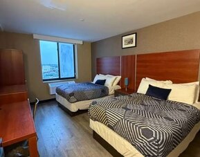 Day use room with work desk at Sky Hotel Flushing - Laguardia Airport.