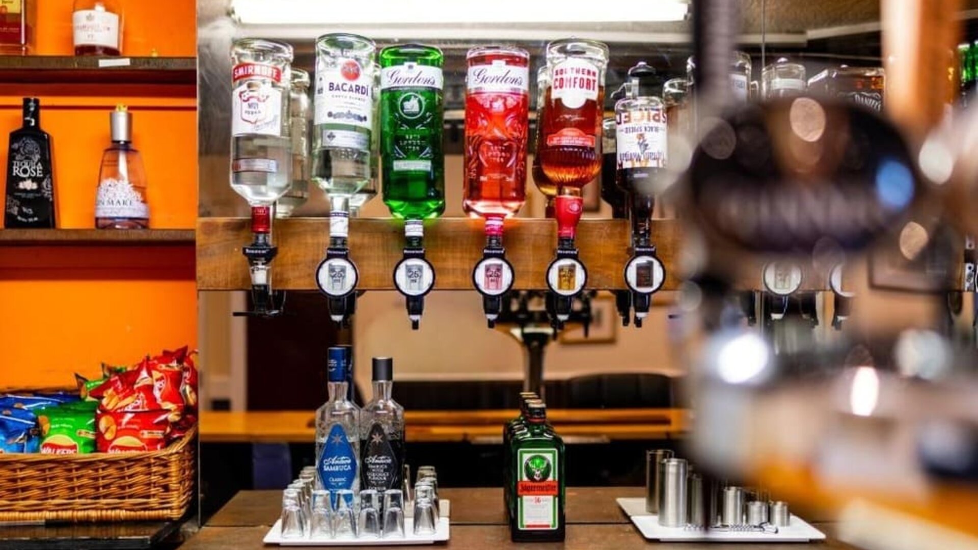 Bar at The Southcliff Hotel.