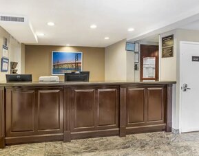 Reception at Best Western Fort Lee.