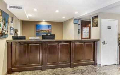 Reception at Best Western Fort Lee.