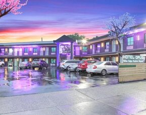 Exterior view of Hotel Opus Bronx.