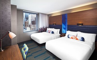 Day use room with work desk at Aloft Manhattan Downtown - Financial District.