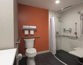 Bathroom at Aloft Manhattan Downtown - Financial District.