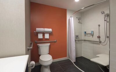 Bathroom at Aloft Manhattan Downtown - Financial District.