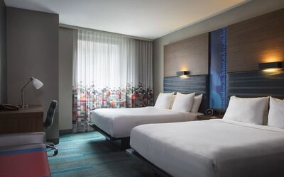 Day use room with work desk at Aloft Manhattan Downtown - Financial District.