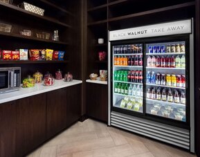 Convenience store at Hilton Brooklyn New York.