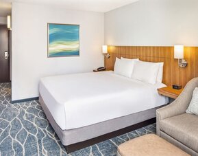 City guestroom at Hyatt Place Waikiki Beach.