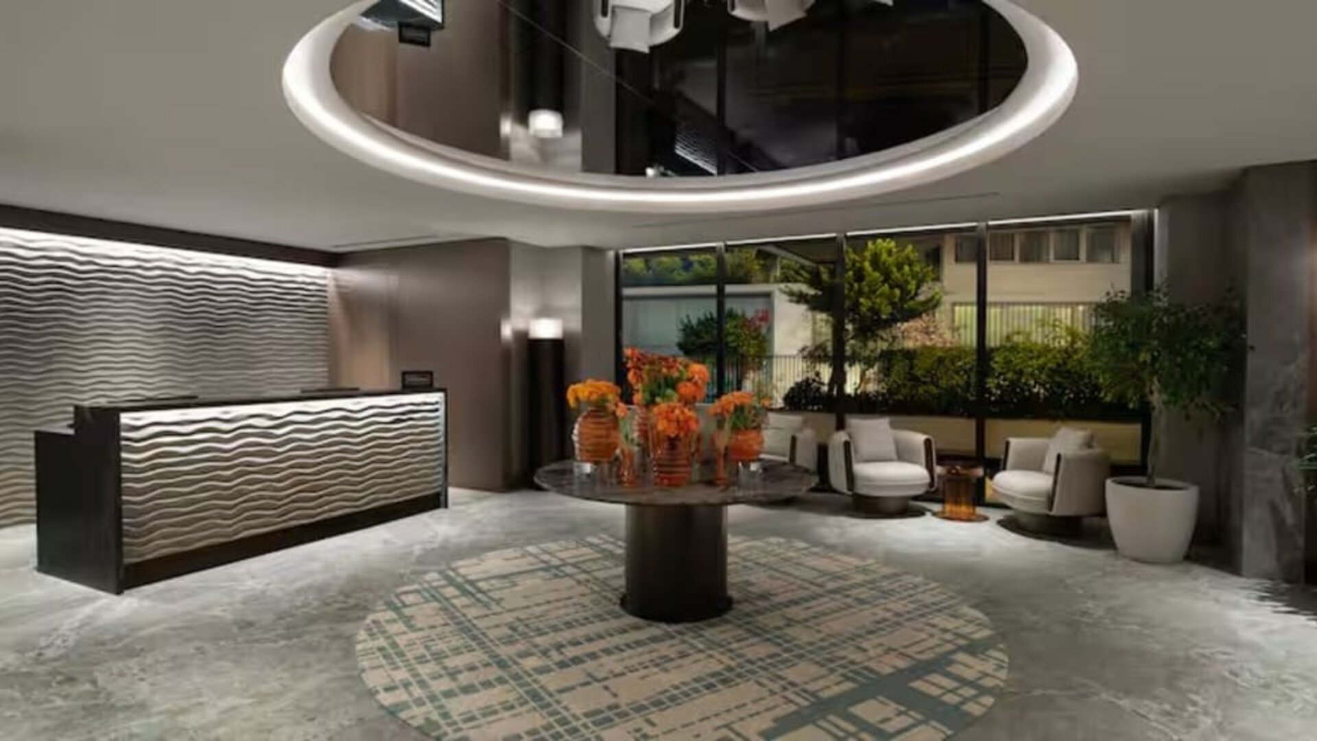 Reception hall at DoubleTree By Hilton Istanbul Macka.
