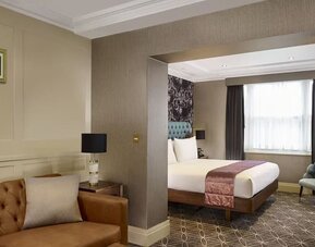 Day use room with large windows at 100 Queen's Gate Hotel London.