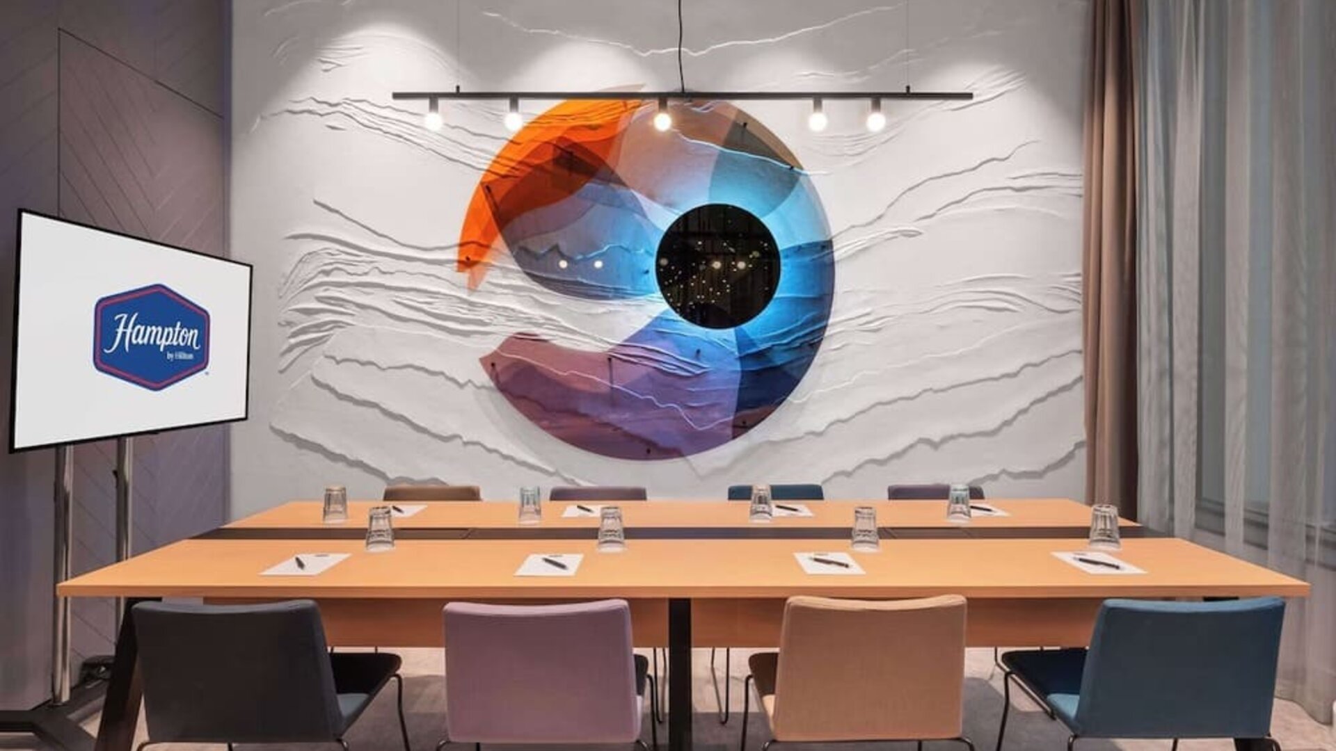 Professional board room at Hampton By Hilton Tallinn.
