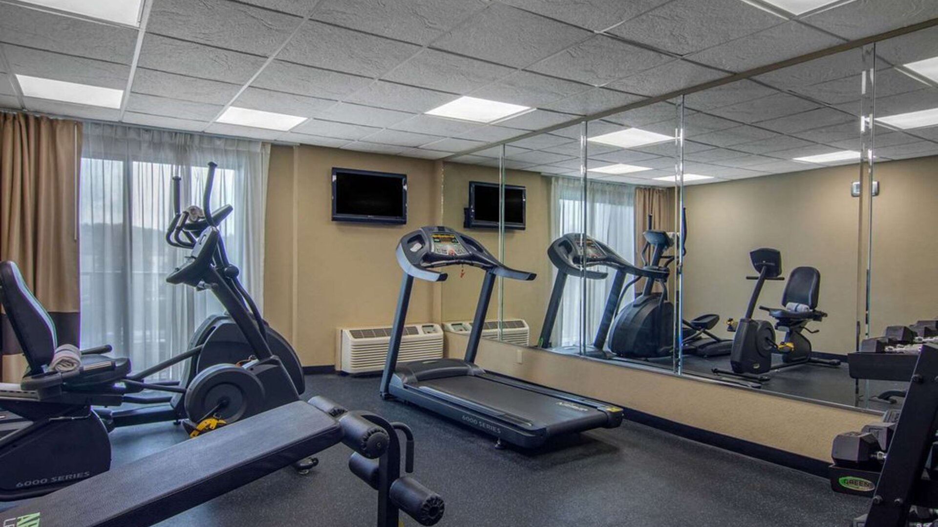 Fitness center available at Comfort Inn Sandy Springs - Perimeter.