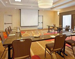Meeting room suitable for any business appointment at the Hilton Garden Inn Fort Collins.