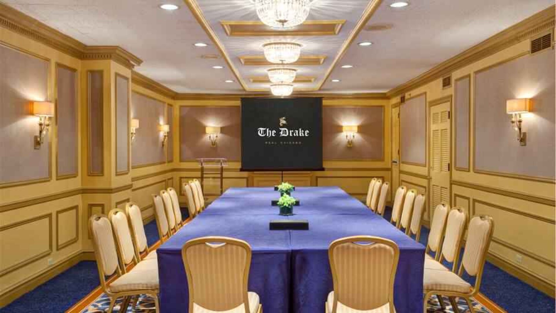 Meeting room at The Drake.