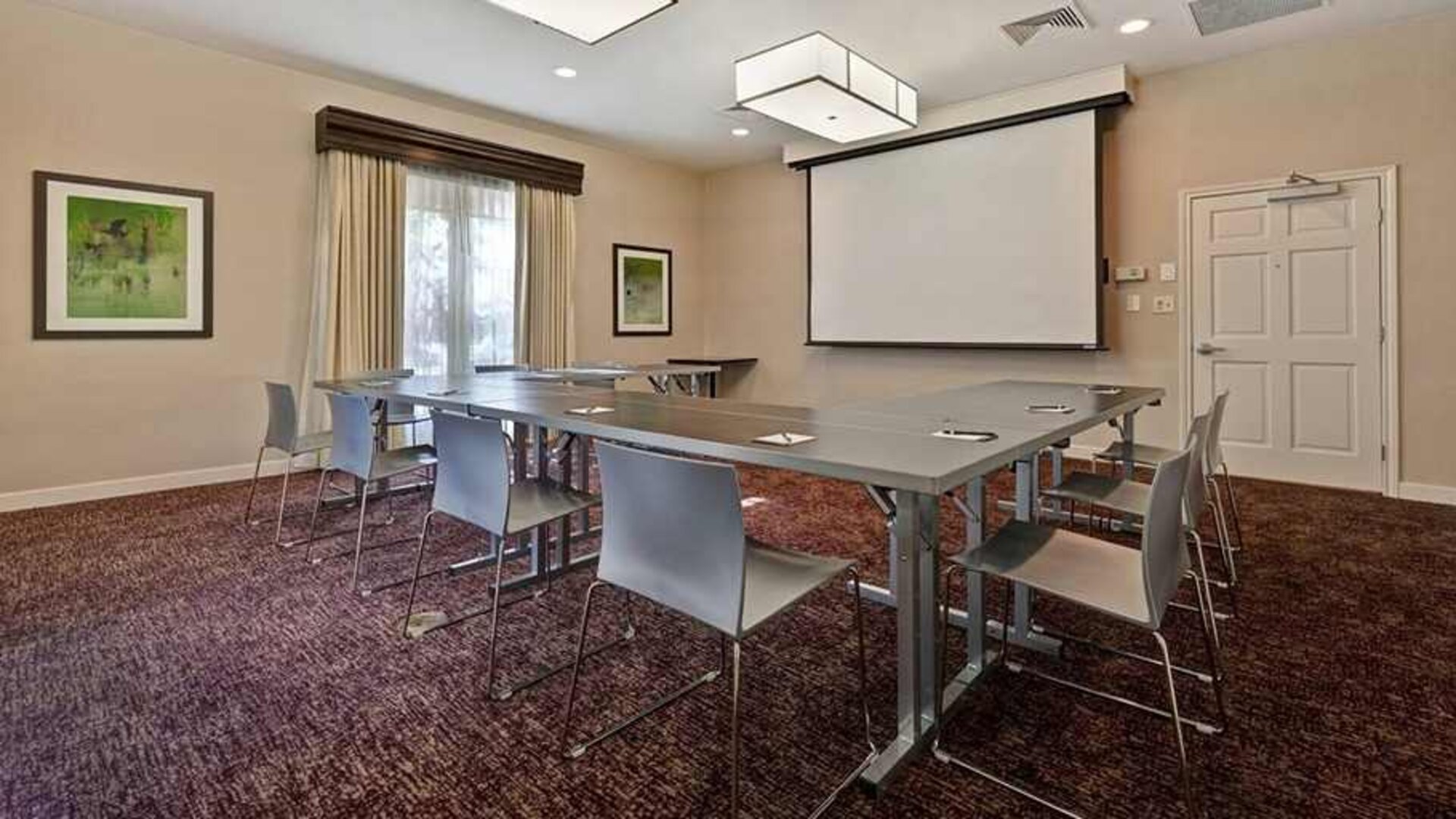 professional meeting room for all board meetings at Homewood Suites by Hilton - Boulder.