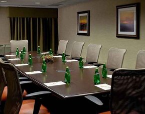 professional and equipped meetiing room for all business meetings at DoubleTree by Hilton Hotel Santa Fe.