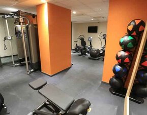 Fitness center at the Hampton by Hilton Gdansk Old Town.