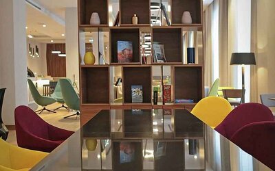 Hotel workspace at the Hampton by Hilton Kalisz.