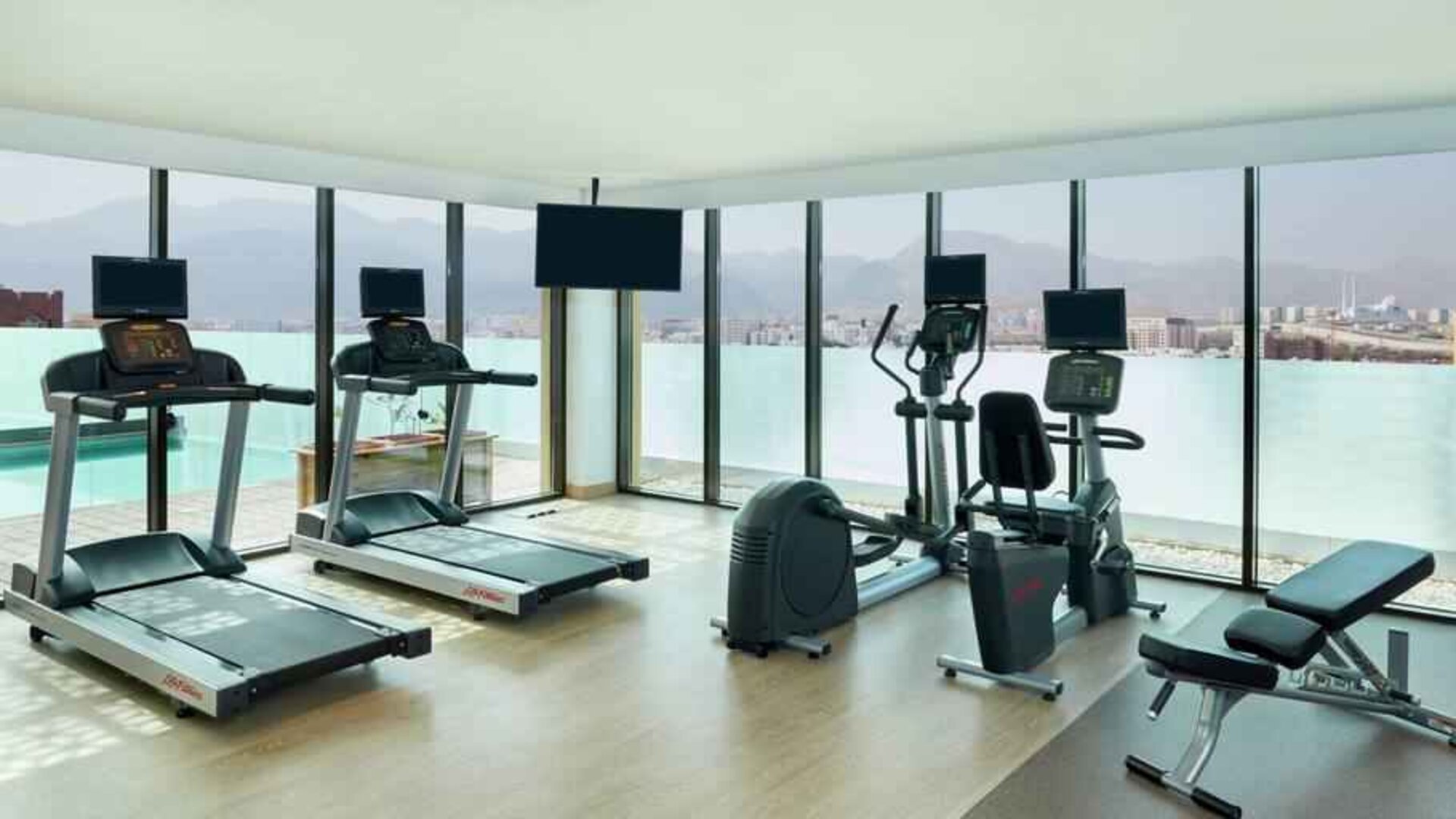 Fitness centre for ladies at the Hilton Garden Inn Muscat Al Khuwair.