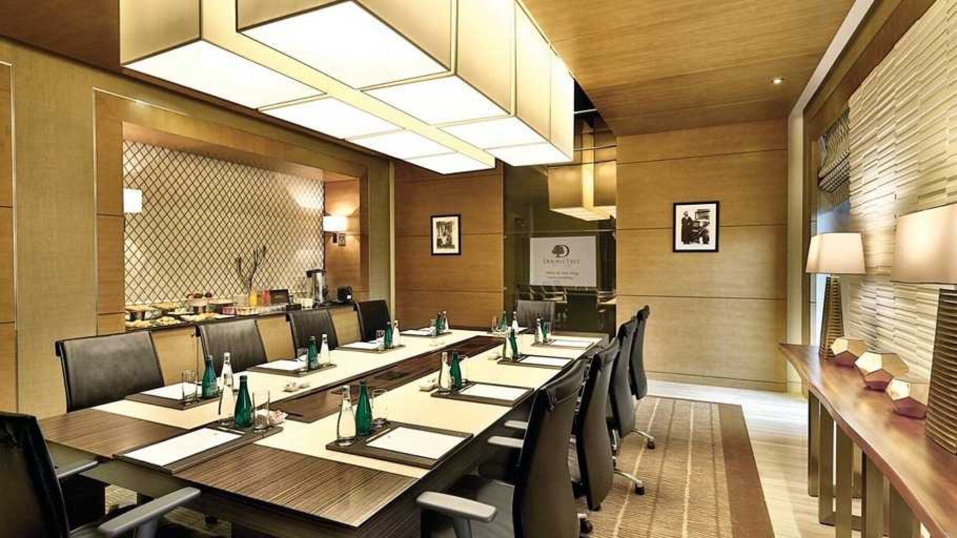 professional meeting room at DoubleTree by Hilton Riyadh - Al Muroj Business Gate.