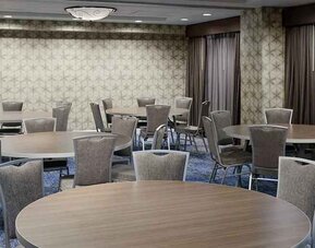 business meeting room well equipped for any meeting at Hampton Inn & Suites Tampa-Ybor City/Downtown.