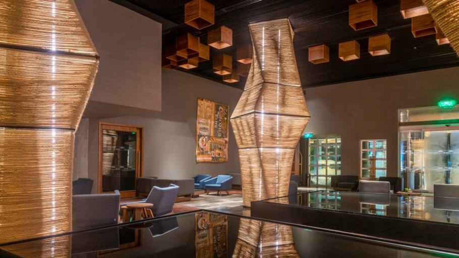 Lobby area at the Villa Mercedes Merida, Curio Collection by Hilton.