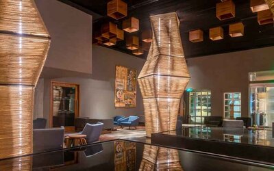 Lobby area at the Villa Mercedes Merida, Curio Collection by Hilton.