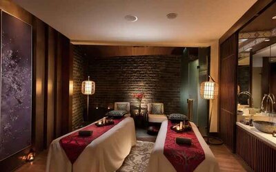 Spa area at the Conrad Bengaluru.