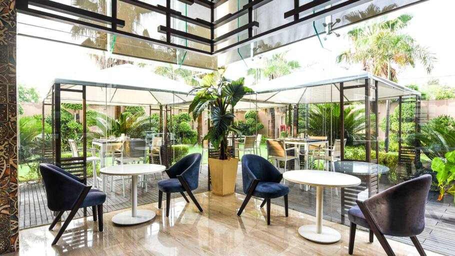 Hotel at the DoubleTree by Hilton Gurugram Baani Square.