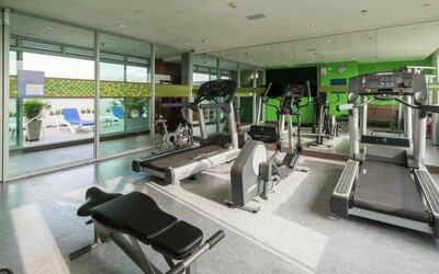 Fitness center at the Hampton by Hilton - Yopal.