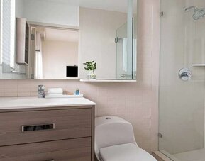Guest bathroom at Winter Haven, Autograph Collection.