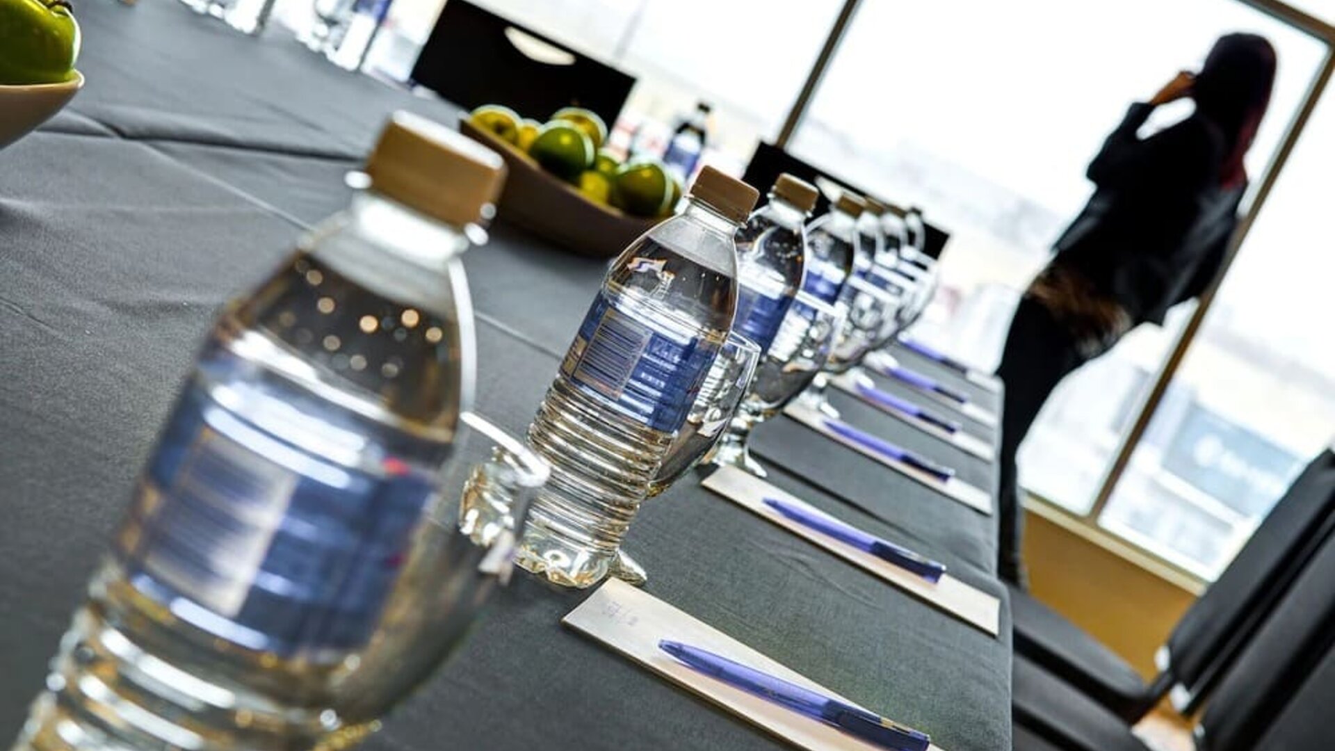 Professional meeting room at Hotel Clique Calgary Airport.